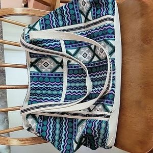 Large tote/small weekender bag or beach bag